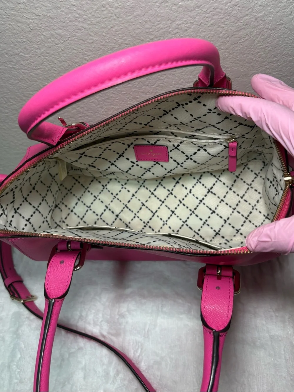 🩷 Kate Spade Pink Satchel Handbag and Wallet